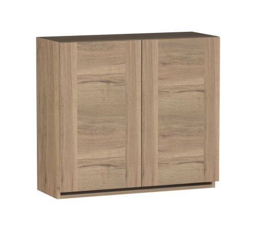 Сити Шкаф 2 двери 80 см, дуб галифакс