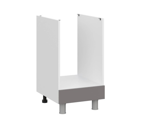 Модерн Стол под духовку 45х82,4 см, белый/грей