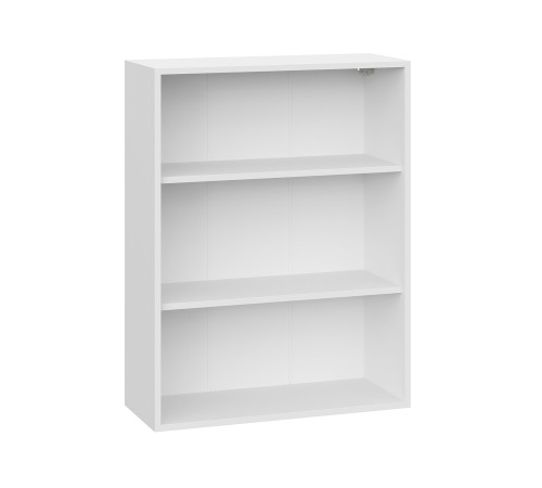 Вектор Шкаф 1 дв 30х91,2 см, белый/базальт