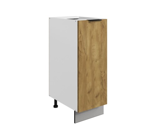 Стоун Стол 1 дв 30х82 см, белый/акация светлая