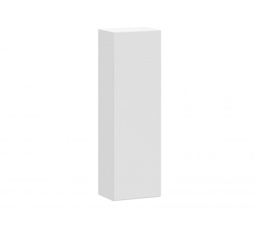 Модерн Пенал навесной 1 дв 40х129х29,6 см, белый/бланж