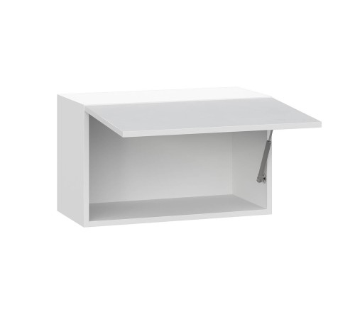 Модерн Шкаф антресольный 1 дв 60х36 см, белый/нео