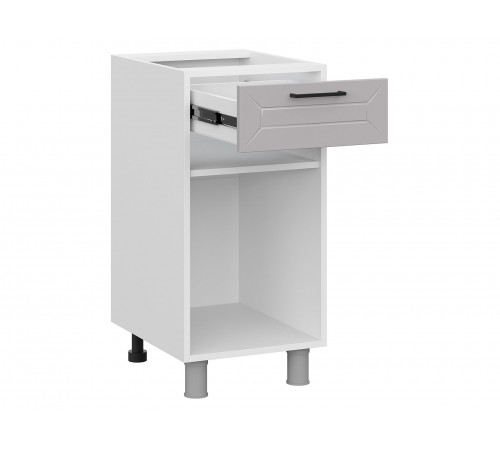 Вектор Стол 1 дв 1 ящ 40х82,4 см, белый/нео