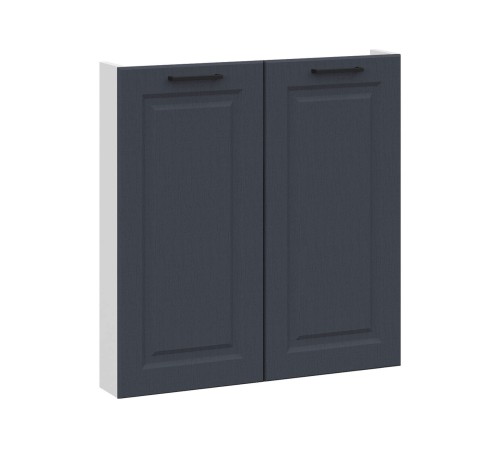 Грейвуд Стол под стиральную машину 2 дв 70х82,4 см, белый/шато индиго