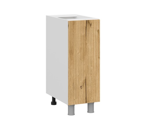 Стайл Стол 1 дв 30х82,4 см, белый/дуб торонто