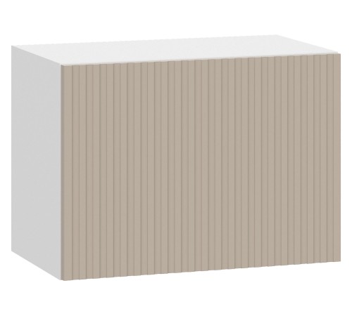 Стайл Навесной шкаф антресольный 1 дв 50х36 см, белый/меланж