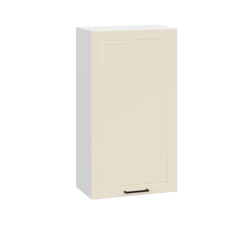 Вектор Шкаф 1 дв 30х91,2 см, белый/базальт