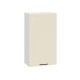 Вектор Шкаф 1 дв 30х91,2 см, белый/базальт