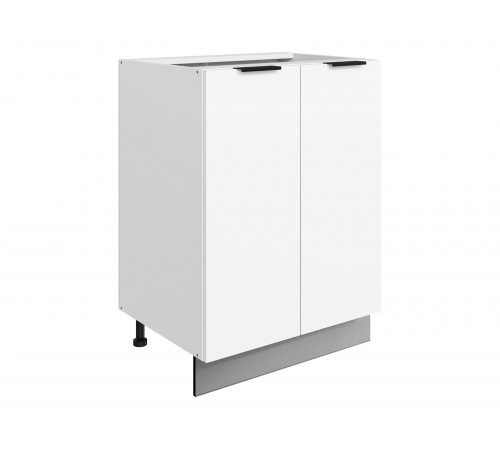 Стоун Стол 2 дв 60х82 см, белый/джелато софттач