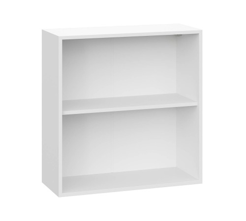 Стрэйт Шкаф 2 дв 70х72 см, белый/белый глянец