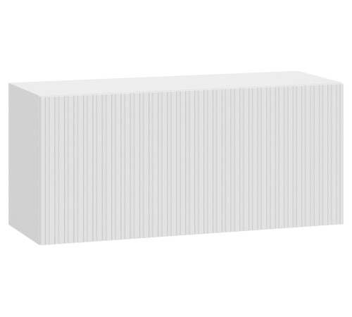 Стайл Навесной шкаф антресольный 1 дв 80х36 см, белый/бланж Стайл Навесной шкаф антресольный 1 дв 80х36 см, белый/бланж