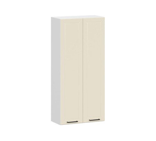 Вектор Пенал навесной 2 дв 60х129х29,6 см, белый/магнолия