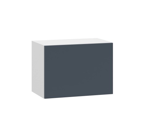 Модерн Шкаф антресольный 1 дв 50х36 см, белый/океания