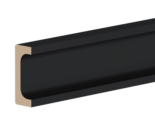 Сити Профиль-ручка между ящиками 1,35 м, черный