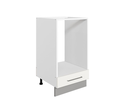 Мишель Стол под духовку 1 ящ 45х82 см, белый/белый