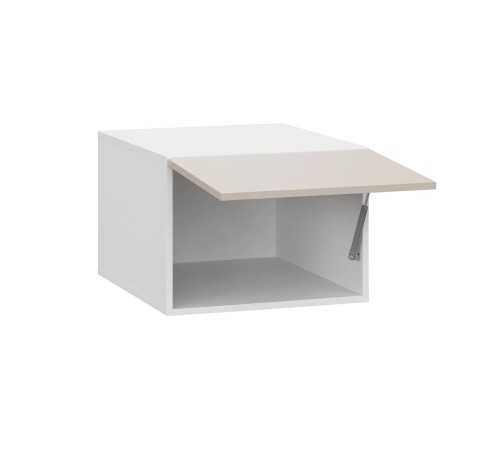 Модерн Шкаф глубокий антресольный 1 дв 50х36х56,2 см, белый/меланж