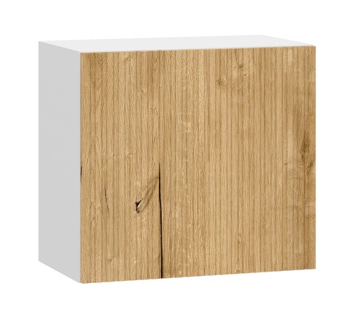 Стайл Навесной шкаф антресольный 1 дв 50х45,6 см, белый/дуб торонто