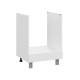 Модерн Стол под духовку 60х82,4 см, белый/бланж