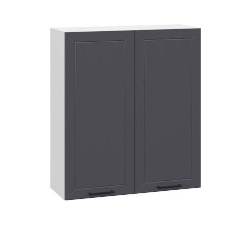 Вектор Шкаф 1 дв 30х91,2 см, белый/базальт