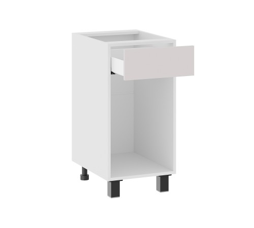 Аурелио Стол 1 дв 1 ящ 40х82,4 см ДОРАДО, белый/айриш