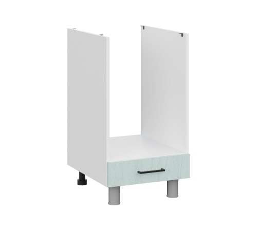 Грейвуд Стол под духовку 45х82,4 см, белый/деним голубой