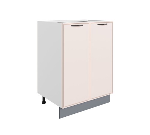 Монако Стол 2 дв 60х82 см, белый/айвори матовый