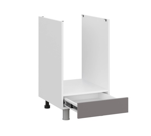 Модерн Стол под духовку 45х82,4 см, белый/грей