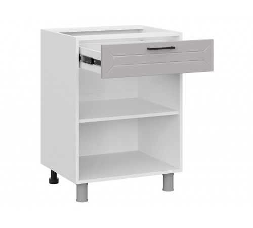 Вектор Стол 2 дв 1 ящ 60х82,4 см, белый/нео