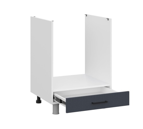 Грейвуд Стол под духовку 60х82,4 см, белый/шато индиго