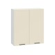 Вектор Шкаф 1 дв 30х91,2 см, белый/базальт