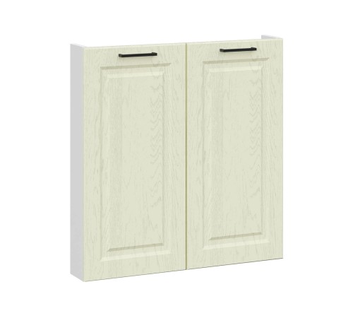 Грейвуд Стол под стиральную машину 2 дв 70х82,4 см, белый/дуб кремовый матовый