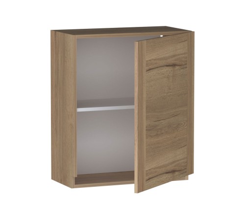 Сити Шкаф 1 дверь 60 см, дуб галифакс