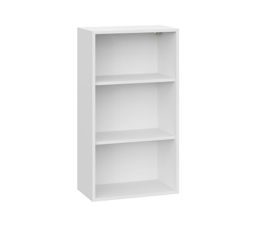 Вектор Шкаф 1 дв 30х91,2 см, белый/базальт