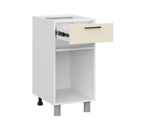 Вектор Стол 1 дв 1 ящ 40х82,4 см, белый/магнолия