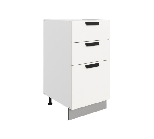 Джаз Стол 3 ящ Старт 40 см, белый/белый