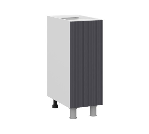 Стайл Стол 1 дв 30х82,4 см, белый/графит