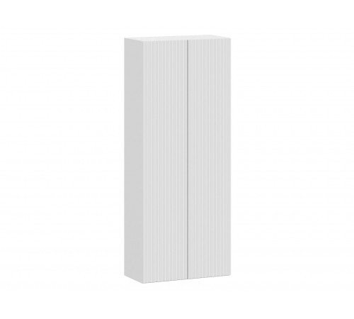 Стайл Пенал навесной 2 дв 60х148,2х29,6 см, белый/бланж