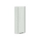 Грейвуд Шкаф торцевой 1 дв 30х91,2 см, белый/арктик