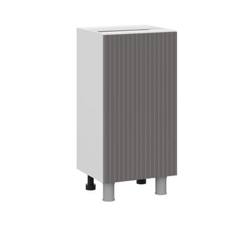 Стайл Стол (400) 1 дв 40х82,4 см, белый/грей