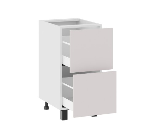 Аурелио Стол 2 ящ 40х82,4 см ДОРАДО, белый/айриш