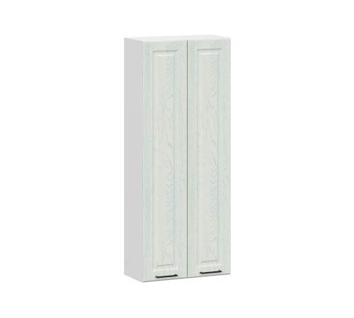 Грейвуд Пенал навесной 2 дв 60х148,2х29,6 см, белый/арктик