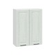 Грейвуд Шкаф 1 дв 30х91,2 см, белый/арктик