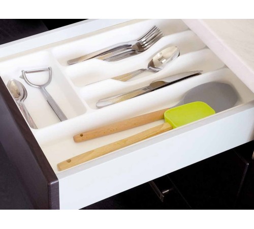 Лоток для столовых приборов в базу 40 см T40WT, белый