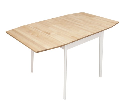 2000026003724 Кухонный стол Донато, массив березы/белый