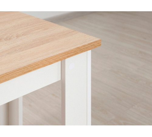 П00409464 Кухонный стол Аданте, белый/дуб сонома