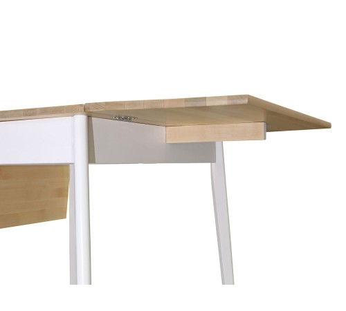 2000026003724 Кухонный стол Донато, массив березы/белый