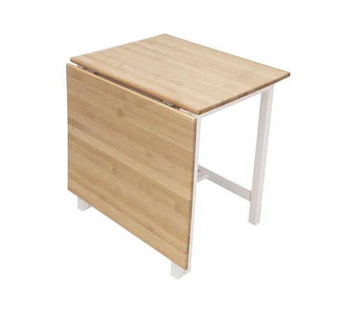 2000025992913 Кухонный стол Карло большой, массив березы/белый