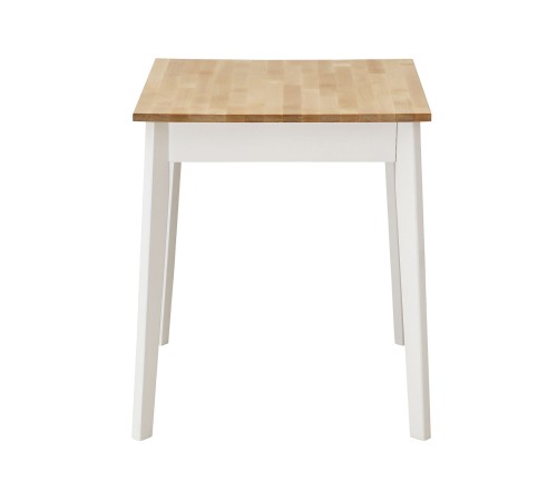 2000025993002 Кухонный стол Амато, массив березы/белый