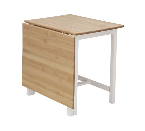 2000025992913 Кухонный стол Карло большой, массив березы/белый