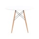 УТ000036977 Кухонный стол Имс / EAMES DSW NEW D=90, белый